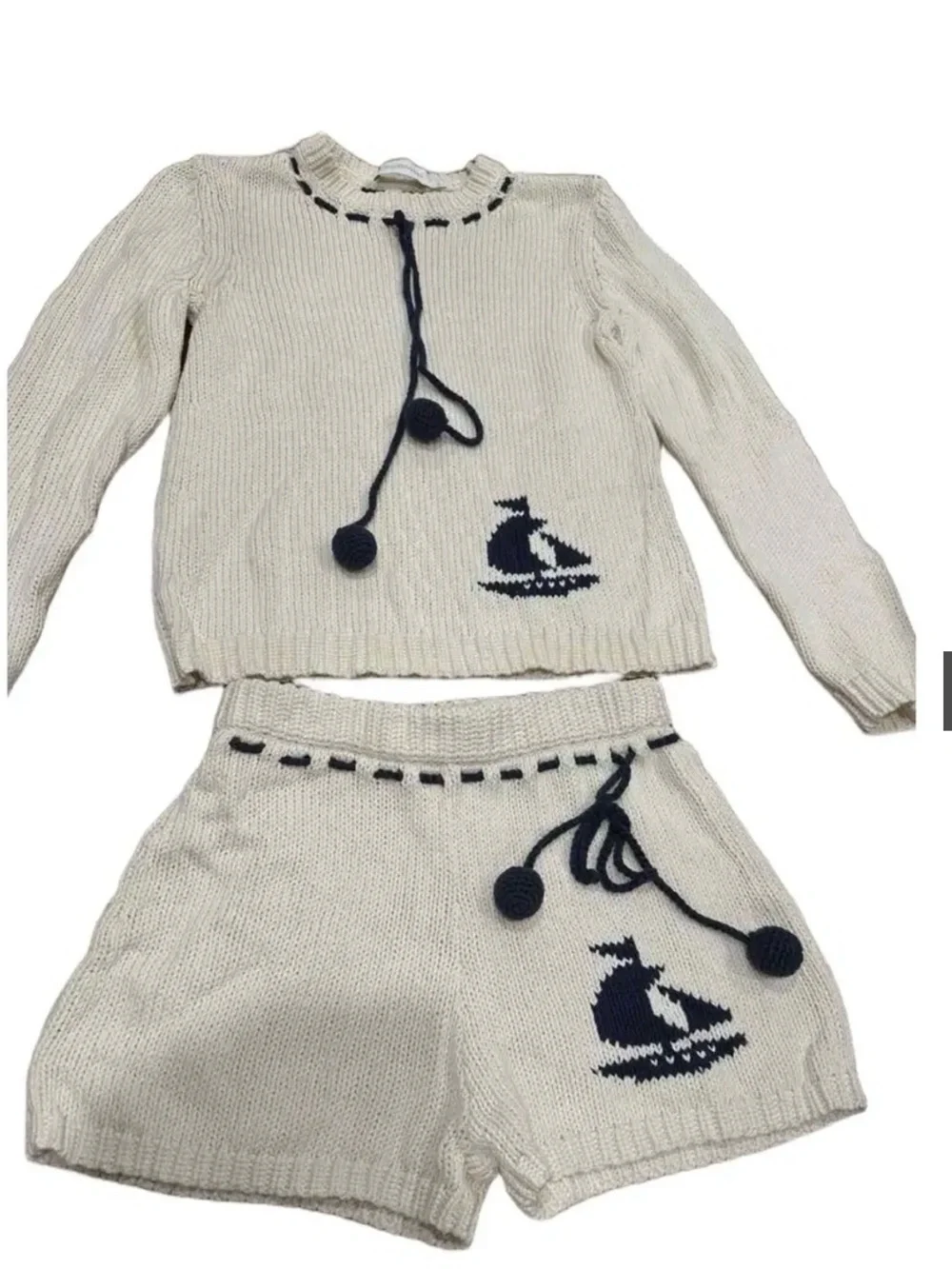 Zimmermann knit boat print set